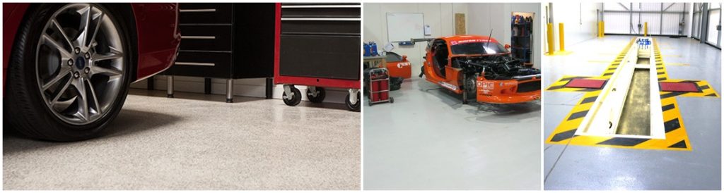 Garage Floor Coatings – Installation & Repair, Epoxy Coatings