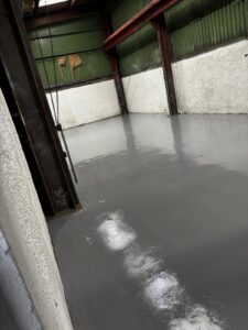 Self levelling epoxy flooring West Midlands finished floor